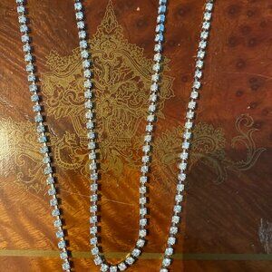 1950"s Brillant Rhinestone Necklaces